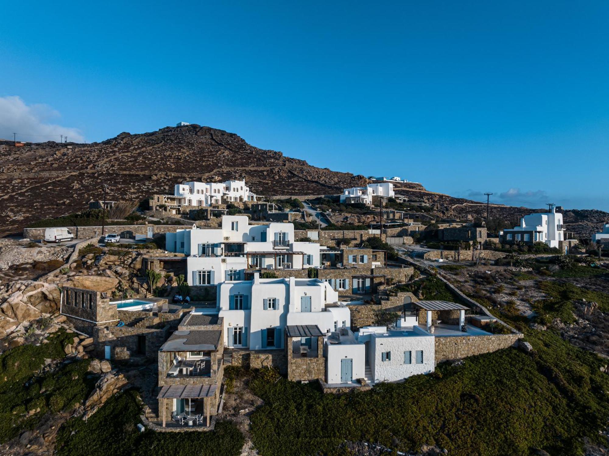 White Rock Suites & Villas Houlakia  Exterior foto